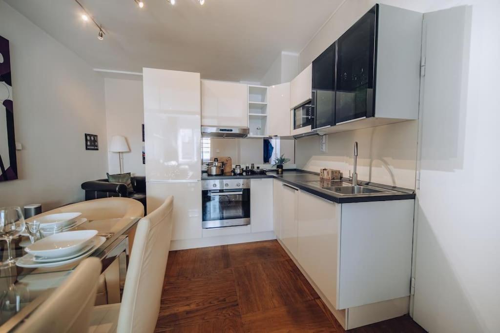 Downtown 2bd Riverside Near Dancing House Apartment